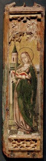 St Barbara, 16th century. Creator: Unknown.