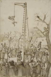 Torture scene, c17th century. Creator: Anon.