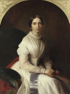 Ann Lovisa Lagerhjelm, born of Geijerstam, 1824-1891, 1851. Creator: Uno Troili.
