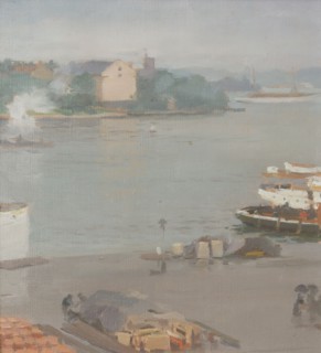 On the Quay. Creator: William Blair Bruce.