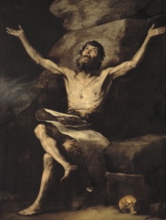 St Paul the Hermit, 1644. Creator: Workshop of Jusepe de Ribera.