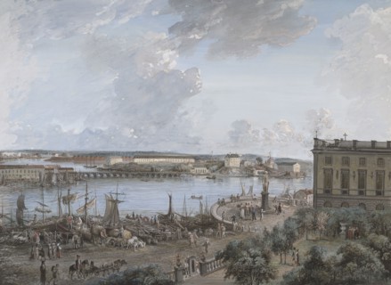 View of Stockholm, c18th century. Creator: Elias Martin.