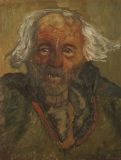 White-Haired Lapp, Kvikkjokk, c1900s. Creator: Helmer Osslund.