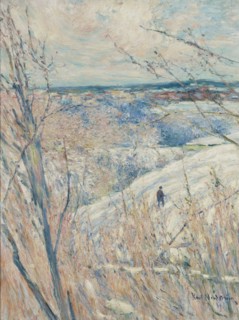 Winter, 1889. Creator: Karl Nordström.