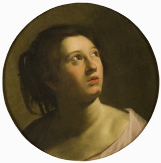 Young Woman, 17th century. Creator: School of Caravaggio.