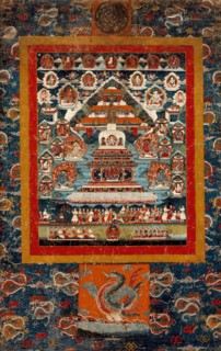 Commemoration Thangka for Bhimaratha Rite, between c1850 and c1875. Creator: Anon.