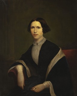 Portrait of Harriet Clark Ferrell, 1853. Creator: Anon.