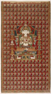 Sarvavid Vairochana, From a Set of the Five Jina Buddhas..., c.late 13th - early 14th cent. Creator: Anon.