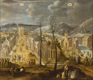 The Twelve Months of the Year (Los doce meses del año) (image 1 of 4), second half of 17th century. Creator: Antonio de Espinosa.
