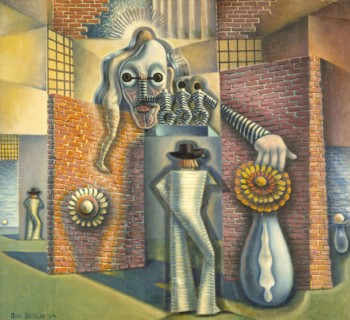 Untitled (Surreal Abstraction), 1939. Creator: Benjamin F. Berlin.