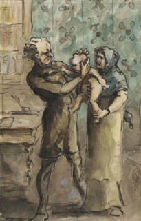 The Visit to the Phrenologist, between 1871 and 1879. Creator: Cham.