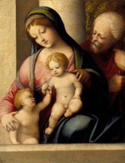 Holy Family with the Infant St. John, c1515. Creator: Antonio da Correggio.