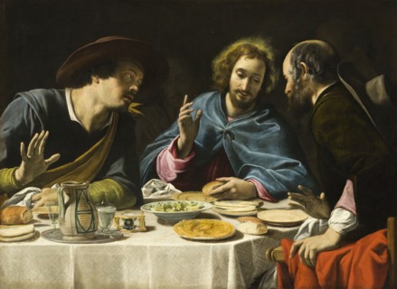 The Supper at Emmaus, c1625. Creator: Filippo Tarchiani.