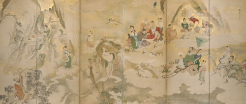Immortals, 1832. Creator: Fugai Honko.