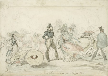 Monstrosities of 1825-26, between c1825 and c1826. Creator: George Cruikshank.