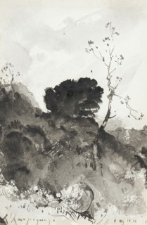Landscape, 1900. Creator: Henri-Joseph Harpignies.