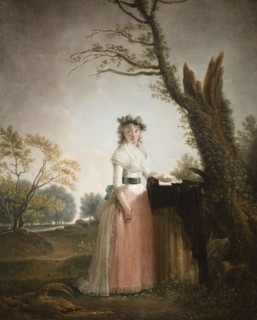 Portrait of Eleonora Chigi, Princess of Teano, 1793. Creator: Jacques Henri Sablet.