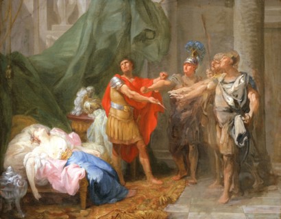 The Oath of Brutus, c1771. Creator: Jacques Antoine Beaufort.