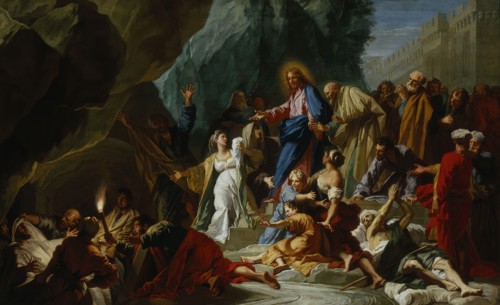 The Raising of Lazarus, c1711. Creator: Jean Jouvenet.