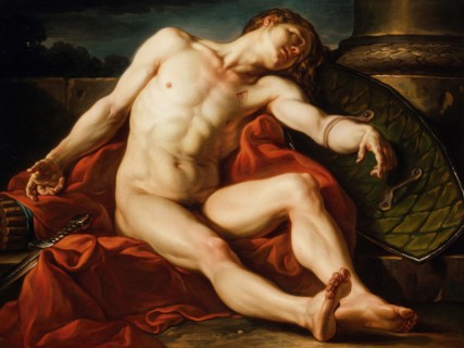 Death of a Gladiator, 1773. Creator: Jean Simon Berthelemy.