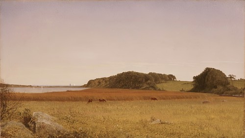 Almy's Pond, Newport, c1860. Creator: John Frederick Kensett.