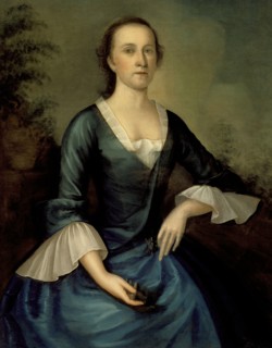 Portrait of Sarah Larrabee Edes, c1760. Creator: Joseph Badger.