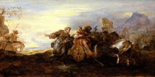 Scene from Ancient History, between c1680 and c1690. Creator: Joseph Parrocel.