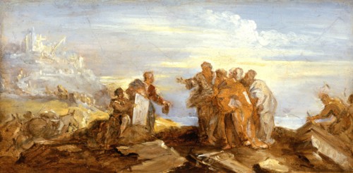 Scene from Ancient History, between c1680 and c1690. Creator: Joseph Parrocel.