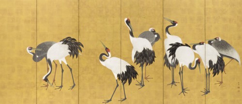Cranes (image 2 of 20), An'ei period (1772-1780). Creator: Maruyama Okyo.