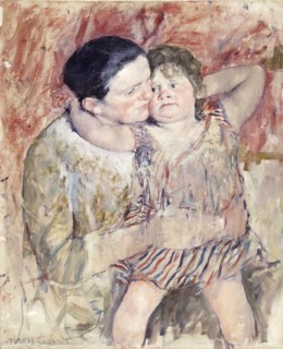 Woman and Child, turn of the 20/ century. Creator: Mary Cassatt.