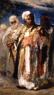 Men in Oriental Costumes, c1845. Creator: Narcisse Virgile Diaz de la Pena.