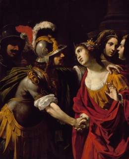 Dido and Aeneas, c1630. Creator: Rutilio di Lorenzo Manetti.