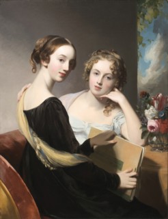 Portrait of the Misses Mary and Emily McEuen, 1823. Creator: Thomas Sully.