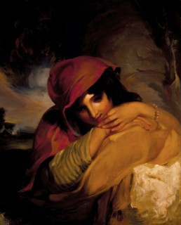 The Gypsy Girl, 1839. Creator: Thomas Sully.