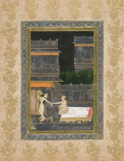 Love Scene at Night, between c1750 and c1800. Creator: Unknown.