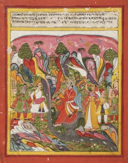 Sindhu Ragaputra, Son of Shri Raga, Folio from a Ragamala (Garland of Melodies), c1775. Creator: Unknown.
