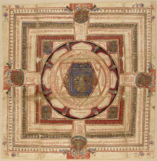 A Yantra of Mahavira, between 1425 and 1450. Creator: Unknown.