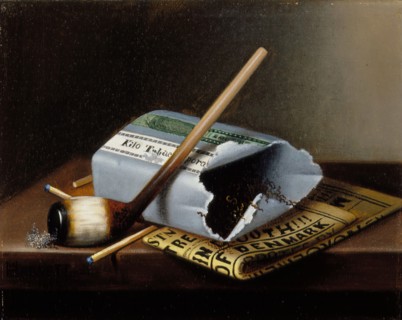 Alas, Poor Yorick, 1877. Creator: William Michael Harnett.