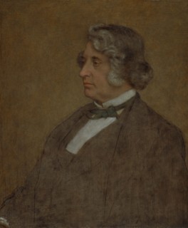 Portrait of Senator Charles Sumner, 1874. Creator: William Page.