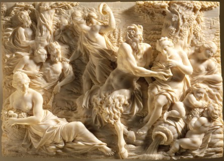 Pan and Nymphs, between c.1690 and c.1695. Creator: Ignaz Elhafen.