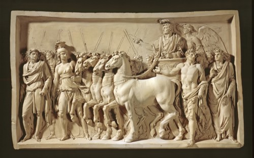 Scene from the Arch of Titus, c.1791. Creator: Jean Guillaume Moitte.
