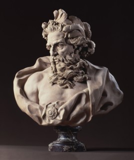 Bust of Neptune, between 1725 and 1727. Creator: Lambert-Sigisbert Adam.