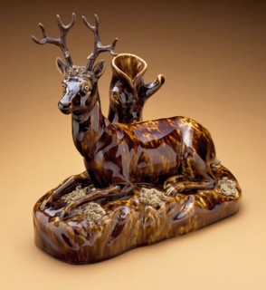 Figure of a Buck, c.1850. Creator: Lyman Fenton & Co.
