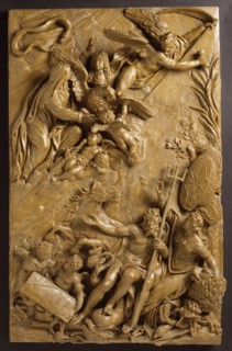 Apotheosis of Antonio Manoel da Vilhena, Grand Master of Malta, between c.1725 and c.1729. Creator: Massimiliano Soldani.