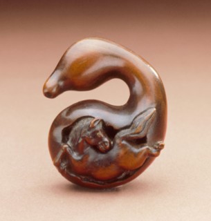 Horse in Gourd, First half of 19th century. Creator: Naito Toyomasa.