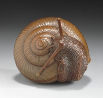 Snail, First half of 19th century. Creator: Tadatoshi.