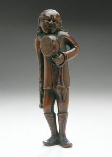 Foreign Drum Master, Late 18th-early 19th century. Creator: Tanaka Minko.