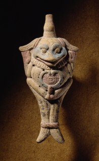 Toad Ocarina, between c.700 and c.900 AD. Creator: Unknown.