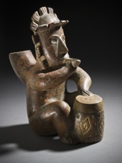 Seated Drummer, 200 B.C.-A.D. 500. Creator: Unknown.