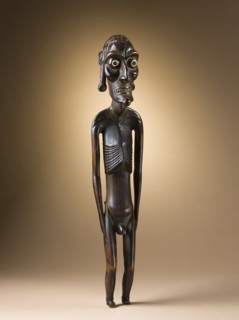 Ancestor Figure (moai kavakava) (image 1 of 3), c.1830. Creator: Unknown.